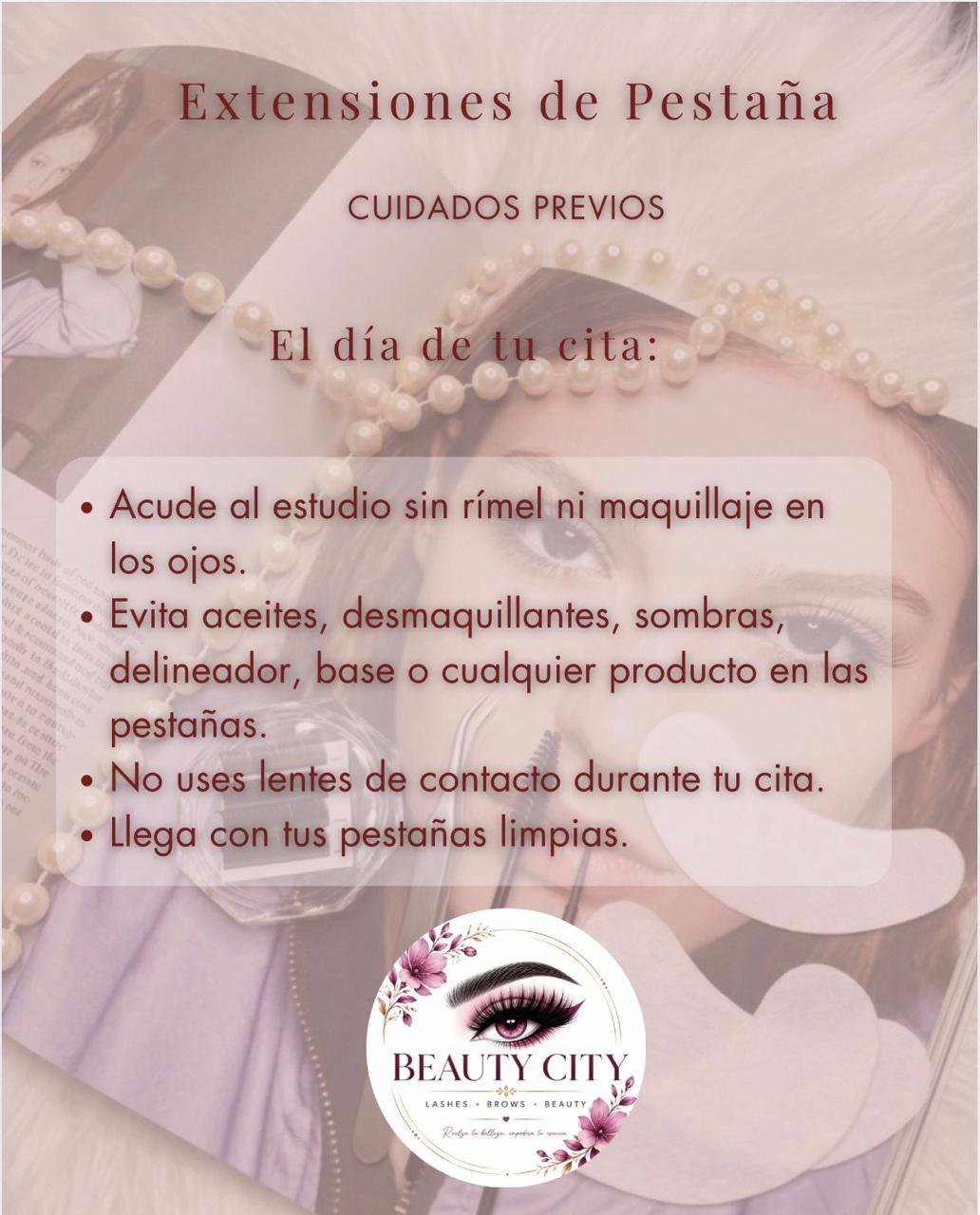 Pestañas: cuidados antes de tu cita